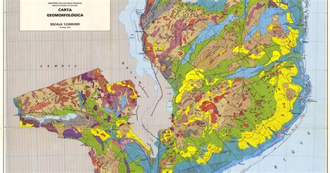 blog de geografia carta geomorfológica moçambique 1983