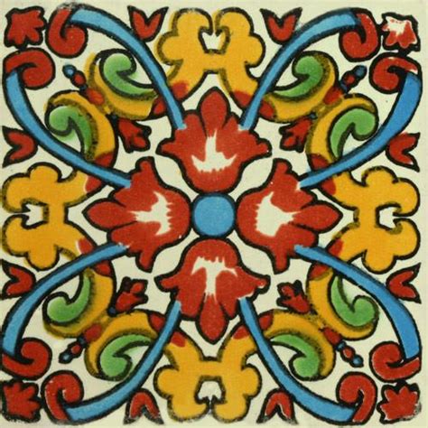 Traditional Mexican Tile Linaria Mexican Tile Designs