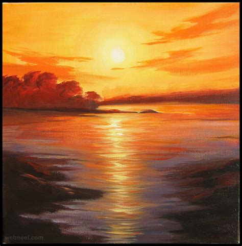 Sunrise Painting Art 8 Full Image