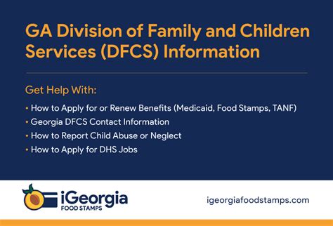 Maybe you would like to learn more about one of these? Georgia DFCS - Georgia Food Stamps Help