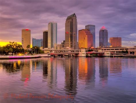 Downtown Tampa Skyline Tampa Skyline 5 Image Hdr Taken Wit Flickr