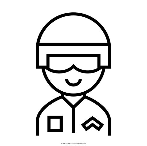 Dibujo De Soldado Para Colorear - Ultra Coloring Pages