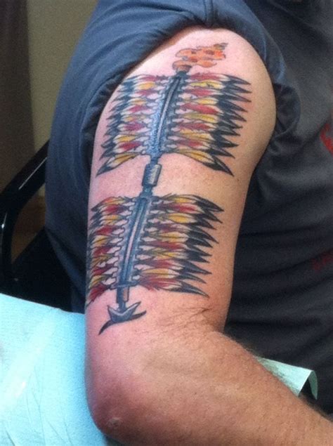 My Tattoo Of A Planted Florida State Seminoles Spear Ink Tattoo