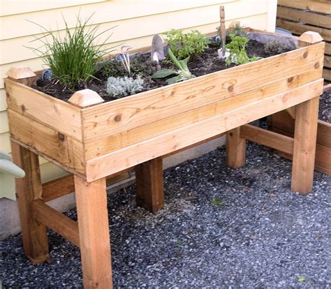 Raised Garden Bed I Have One On My Deck Like This One That Is Where I