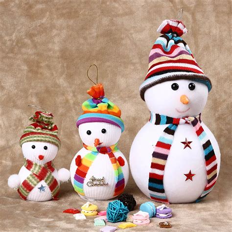 1 Pcs Cute Christmas Snow Doll Bubble Snowman Christmas Tree Decoration