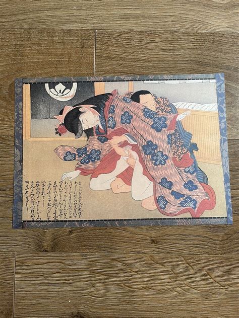 japanese shunga reprint erotic art ebay