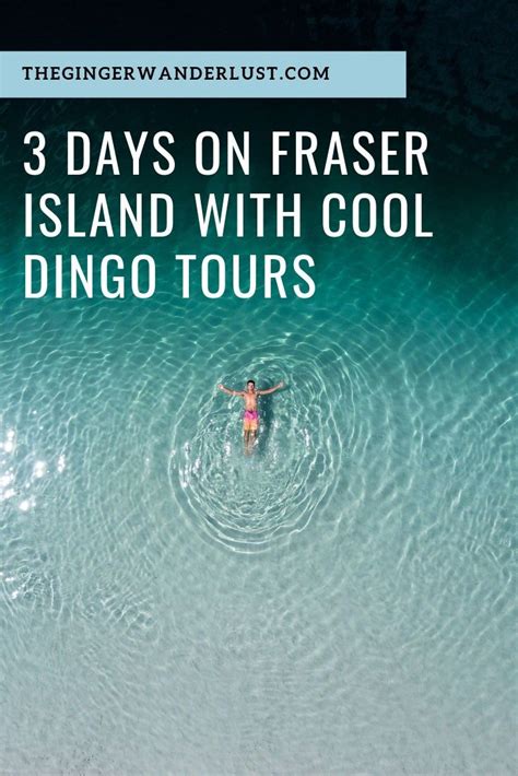 3 Days On Fraser Island With Cool Dingo Tours The Ginger Wanderlust