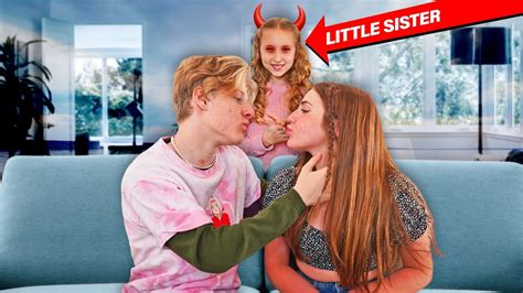 introducing my girlfriend to my evil little sister gone wrong 😈 lev cameron youtube