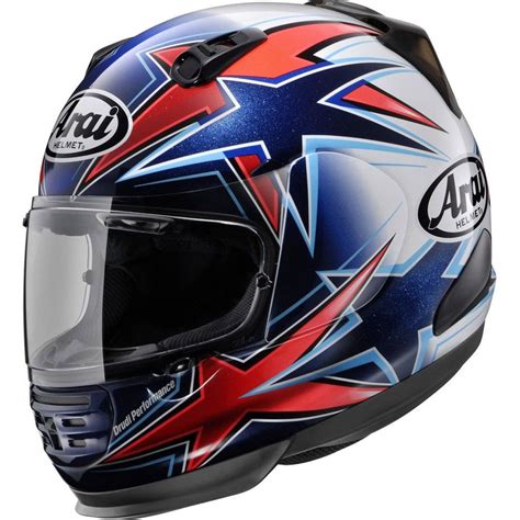 Get your arai helmet fast with same day shipping! Arai Asteroid Defiant Helmets - Red | Helm, Motorrad