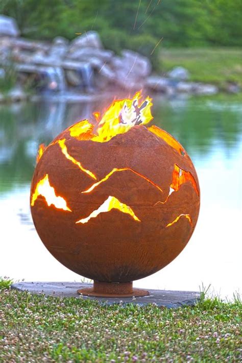 Fire Spit Sphere Alpenglow The Fire Pit Gallery Fire Pit Gallery