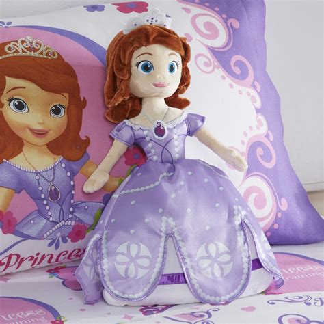 When shopping for the right pillow, avoid choosing a pillow that's too big — this may help. Disney 17-Inch Sofia the First Girls' Cuddle Pillow