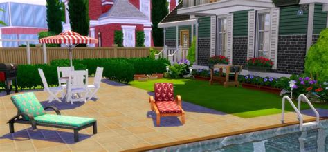 Sims 4 Patio Furniture Cc The Ultimate Collection Fandomspot