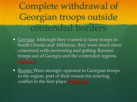 Ppt Russian Georgian Conflict Powerpoint Presentation Free Download