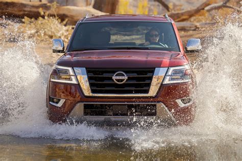 2021 Nissan Armada First Look Review The Big Suv Lives Carbuzz
