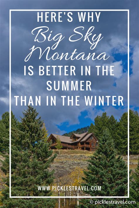 6 Outdoor Activities To Enjoy A Summer In Big Sky Montana • Pickles