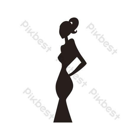 Silhouette Beauty Woman Ai Png Images Free Download Pikbest
