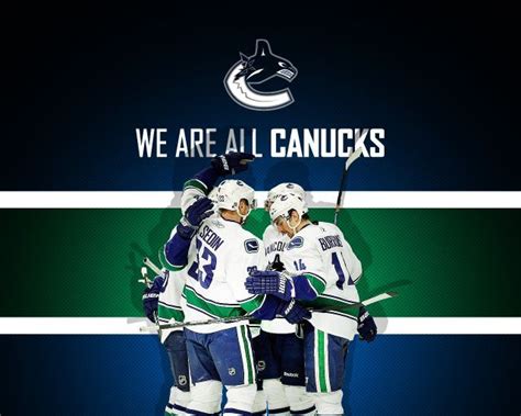 Follow the vibe and change your wallpaper every day! We Are All Canucks - tts wallpaper - Gallery | Canucks ...