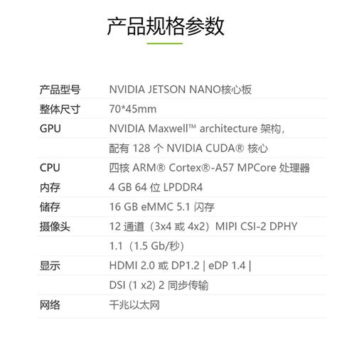 Nvidia Jetson Nano B Artificial Intelligence Core Board Memory Gb Nx