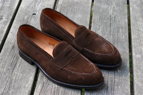 Item Of The Week Brown Suede Penny Loafers