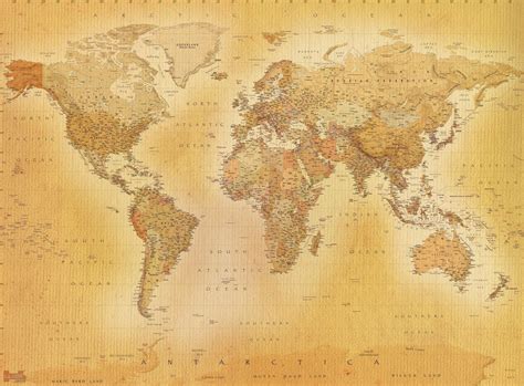 World Map Atlas Full Hd Desktop Wallpapers Wallpaper Cave