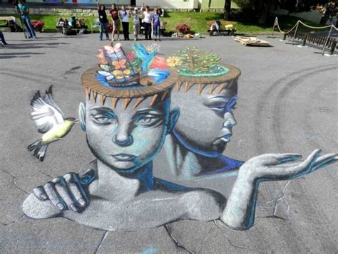 40 Most Fascinating 3d Chalk Art Drawings