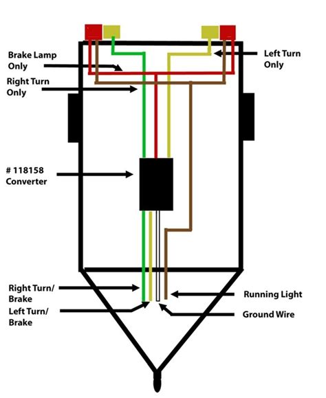 Tail light converter wiring color code: How to Wire Up a Trailer with Separate Taillights to a 4-Way | etrailer.com