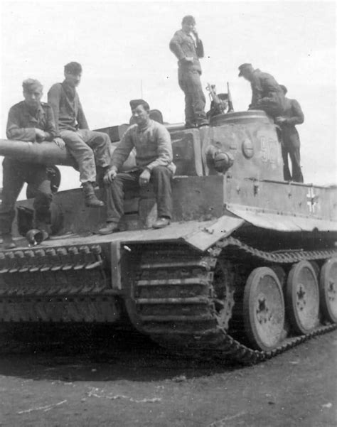 Panzer Vi Tiger 921 Of 3rd Ss Panzergrenadier Division Totenkopf