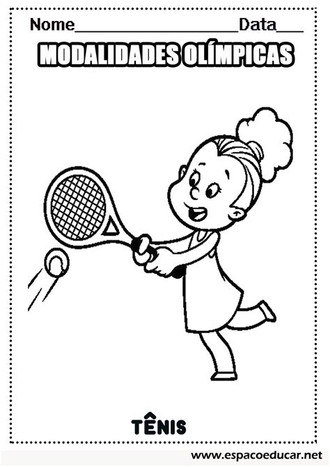 Esportes Olimpicos Para Colorir