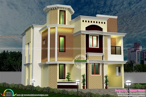 South Indian Modern Home Kerala Home Design And Floor Plans 9k