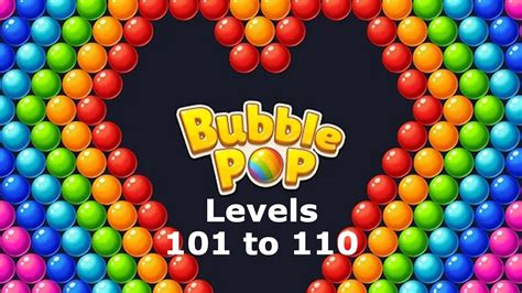 Bubble Pop Puzzle Game Legend Levels 101 To 110 Bubble Shooter Youtube