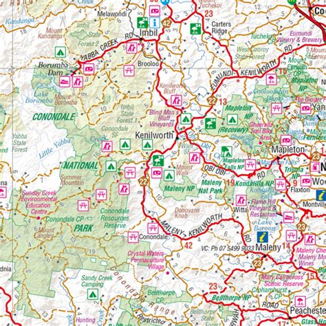 Die nach australien ausgewanderte maklerin vermittelt. South East Queensland (Regionalkarte / Landkarte ...