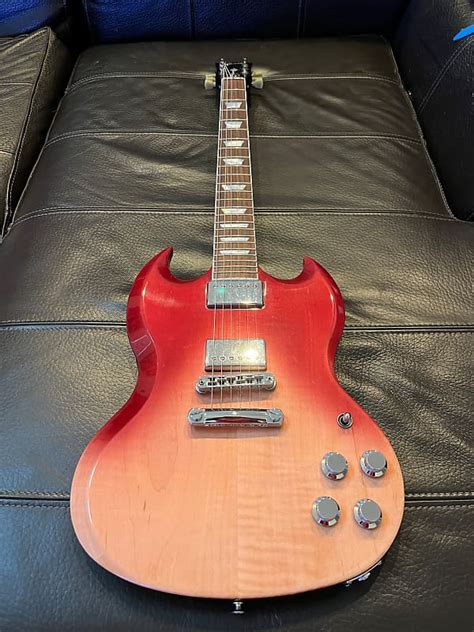 Gibson Sg Standard Hp With G Force Automatic Tuners Hot Reverb