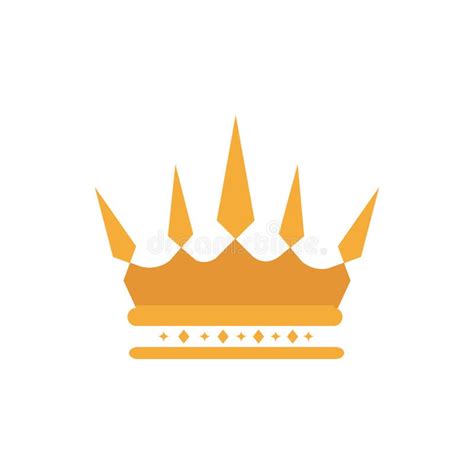 Crown Monarch Jewel Royalty Heraldic Stock Vector Illustration Of
