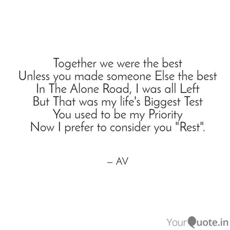 Together We Were The Best Quotes And Writings By Aman Verma Yourquote