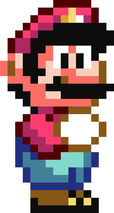 Super Mario Bros Pixel Art