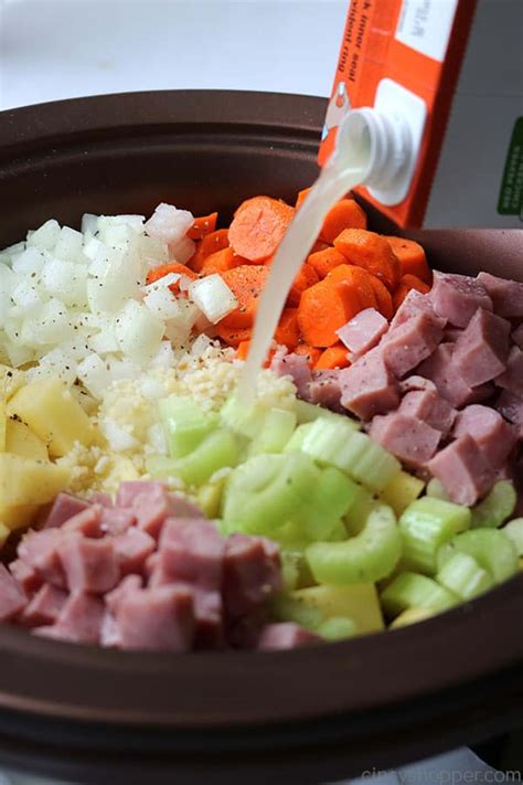 Slow Cooker Ham And Potato Soup Cincyshopper