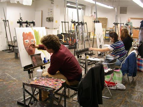 Painting class - SVA BFA Fine Arts