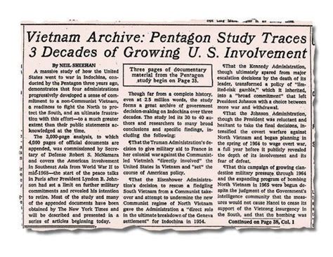 What Are The Pentagon Papers Why Were They So Important To Americas