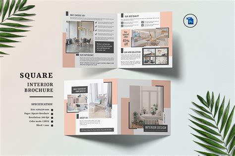 Interior Design Brochure Template On Behance