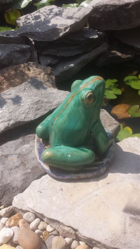 A reddit user, writing under the username anonymous28538382348, shared details about her campaign against the lawn ornament to the website's r/amithea***** forum. Frog Garden Lawn Yard Ornament Sculpture Ceramic Green ...
