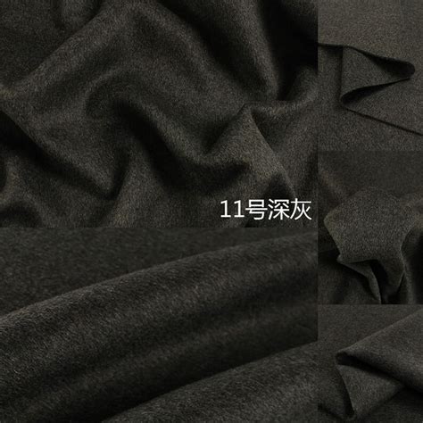 Premium Cashmere Wool Blend Fabric With Double Plush Size Etsy