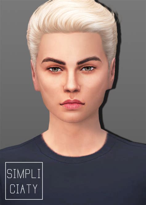 Sims 4 Cc Finds — Simpliciaty Male Model Pack 1 Here Are 4