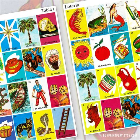Print Loteria Cards Printable Bingo Cards