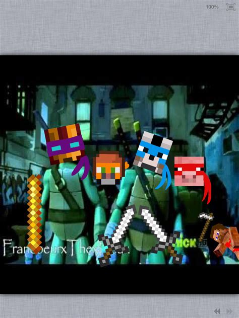 Tmnt Minecraft I Made Ninja Turtles Art Turtle Art Teenage Mutant