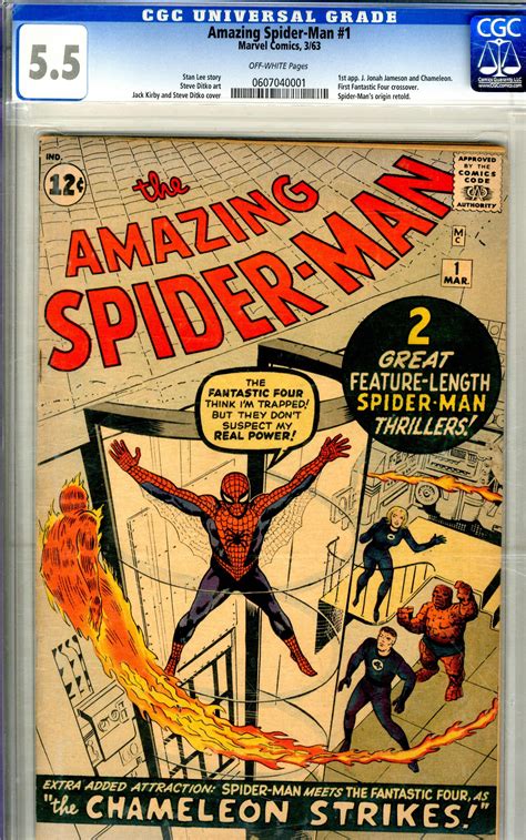 Amazing Spider Man 1 Cgc 55 Paradise Comics