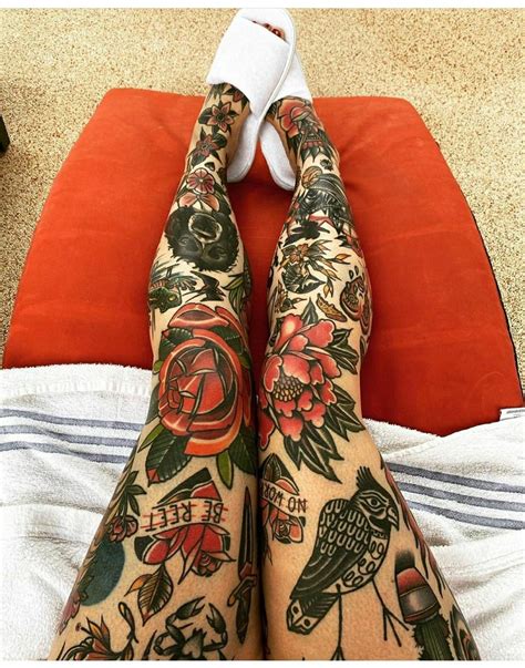 Traditional Tattoo Leg Sleeve Traditional Tattoo Woman Traditional Sleeve Traditional Tattoo