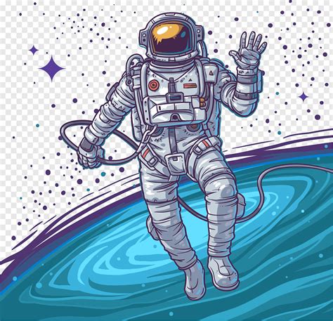 Astronaut On Space Illustration Astronaut Euclidean Graphy Space Suit