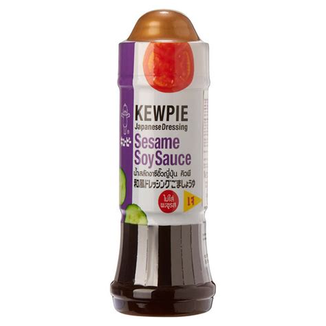 Japanese Sesame Soy Sauce Dressing 210ml By Kewpie Van Keizer