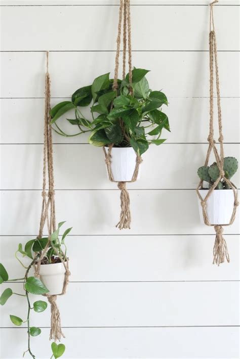 Diy Macrame Plant Holders A Chic Way To Hang Indoor Plants