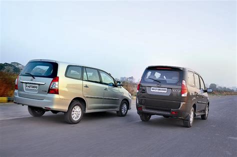 Mahindra Xylo E9 Vs Toyota Innova Vx Autocars